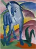 ARTland Glasbild Blaues Pferd I. 1911. Größe: 60x80 cm Produktbild-Vorschau 1