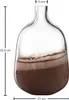 LEONARDO 041670, Váza ve tvaru lahve, Sklo, Hnědá, Náhled obrázku produktu 2