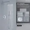 HOMELODY Regendusche Duschsystem mit Thermostat Unterputz Produktbild-Vorschau 4