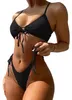 Zweiteiliger Badeanzug - Bikini - mit Rüschen - trägerloses Produktbild-Vorschau 7