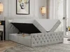 Boxspringbett 180x200 mit Led, Polsterbett 180x200 mit LED Produktbild-Vorschau 2