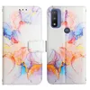 Moto G Pure Hülle, Marmor Motiv Kunstleder Tasche Wallet Produktbild-Vorschau 2