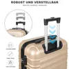 Valise à roulettes à coque rigide, grande valise cabine, Voir les images du produit 8