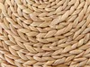 BELIANI Pouf Natur ⌀ 40 cm Rund aus Wasserhyazinthe im Boho Produktbild-Vorschau 6