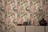 Profhome 782192-GU Natur Tapete Floral matt oliv rosa Produktbild-Vorschau 5