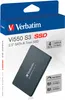 The image shows the packaging of a Verbatim Vi550 S3 SSD, with the SSD itself prominently displayed. Náhled obrázku produktu