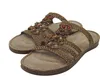 Damen Pantolette airsoft Sandale gepolstert Sandalette Produktbild-Vorschau 2