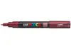 POSCA Marker UNI PC-1MC bordeauxrot Voir les images du produit 1