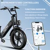 Rower elektryczny, rower elektryczny 250 W z wymiennym Podgląd zdjęcia produktu 15