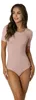 Alkato Damen Kurzarm Body Baumwolle Bodysuit mit Produktbild-Vorschau 1