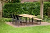 Niehoff - Teak-Gartentisch Noah - Aluminium 220 x 95 cm Produktbild-Vorschau 5