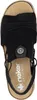 Rieker Damen Keilsandalette Sandale Modeschuh schwarz 40 Produktbild-Vorschau 10