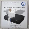 The image shows the retail packaging of a GigaBlue UHD Trio 4K PRO multimedia box. The box features a graphic of a world map and the product itself. Produktbild-Vorschau