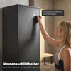 HOMCOM Spind Schrank Stahlschrank Abschließbar Produktbild-Vorschau 7