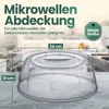 uandu Mikrowellen Abdeckung Ø 27 cm – Mikrowellenhaube hoch Produktbild-Vorschau 2