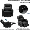 MCombo fotel do masażu fotel telewizyjny fotel relaksacyjny Podgląd zdjęcia produktu 6