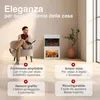 KAMINIO Camino elettrico HENRI - Stufa elettrica con Anteprima dell’immagine prodotto 2