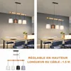 ZMH Lampada a sospensione legno vintage da tavolo lampada a Anteprima dell’immagine prodotto 16