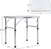 Kondela Klapp Campingtisch Kepi Typ 2 - grau Produktbild-Vorschau 3