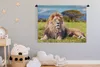 MuchoWow® Wandteppich Wandbehang Löwe - Savanne - Afrika Produktbild-Vorschau 3