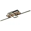 Globo Lighting Deckenleuchte Metall schwarz matt, LED Produktbild-Vorschau 5