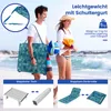 COSTWAY Matelas de plage 2 places pliable avec table Voir les images du produit 7