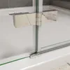 90X185cm Scharniertür Pendeltür Nischentür Duschabtrennung Produktbild-Vorschau 5