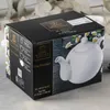 Wilmax Teekanne 1100 ml Olivia Weiß Porzellan WL-994016/1C Produktbild-Vorschau 9