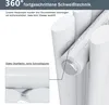 A close-up marketing image of a white radiator, highlighting its welding technology and smooth surface. Anteprima dell’immagine prodotto
