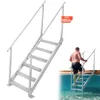 VEVOR Scaletta da bagno a 6 gradini con due corrimano Anteprima dell’immagine prodotto 9