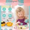 Teeservice Kinderküche Zubehör, Tee Set Holzspielzeug, Produktbild-Vorschau 6