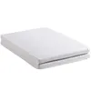A folded white mattress is shown against a white background. Produktbild-Vorschau