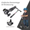 Habib 3D Kinderroller 3-Rad mit LED Licht | Klappbar & Produktbild-Vorschau 2