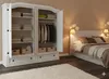 New Mexico Kleiderschrank 4-türig mit 2 Spiegeltüren, 2 Produktbild-Vorschau 4