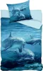 Delphin Bettwäsche Set Delfin 2tlg. 135x200 cm 100% Produktbild-Vorschau 1