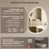 AjieQaQ Badspiegel mit Beleuchtung 75×55cm LED Touch Produktbild-Vorschau 7