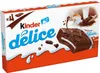 Kinder Delice Biszkopt Kakaowy Nadzienie Mleczne 4 x 39 g Produktbild-Vorschau 1
