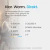 Modee G9 LED-Kapsellampe 6W 600lm 2700K warmweiß 5 Stück Produktbild-Vorschau 3