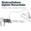 Messschieber aus Edelstahl, USB wiederaufladbar max. 150 Produktbild-Vorschau 3