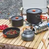 Camping Kochgeschirr Set Campinggeschirrset 16-teiliges Produktbild-Vorschau 11