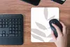 MuchoWow® Mauspad Mousepad Blätter - Design - Pastell 19x23 Produktbild-Vorschau 4
