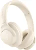 A pair of cream-colored over-ear headphones shown from a diagonal angle against a white background. Produktbild-Vorschau