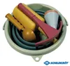 Set di giochi da spiaggia 7in1 GREEN, (Sand Toys)Plastic Anteprima dell’immagine prodotto 9