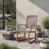 Schaukelstuhl HWC-P73, Garten Outdoor Wippstuhl Relaxstuhl Produktbild-Vorschau 11