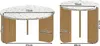 Merax Couchtisch Set Scandi, 2er Set Beistelltisch Set mit Produktbild-Vorschau 7