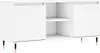 vidaXL TV skříňka bílá 104x35x50 cm Dřevěný materiál Náhled obrázku produktu 1
