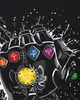 BaumwolleCloud Thanos Fist Herren T-Shirt infinity Produktbild-Vorschau 2