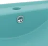 vidaXL Luxus-Waschbecken mit Hahnloch Matt-Hellgrün 60x46 Produktbild-Vorschau 5