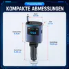 Bluetooth FM Transmitter Auto 90W, KFZ Ladegerät USB-C mit Produktbild-Vorschau 2
