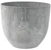 Artstone Topf Bola - Grau - D33 H29 Produktbild-Vorschau 1